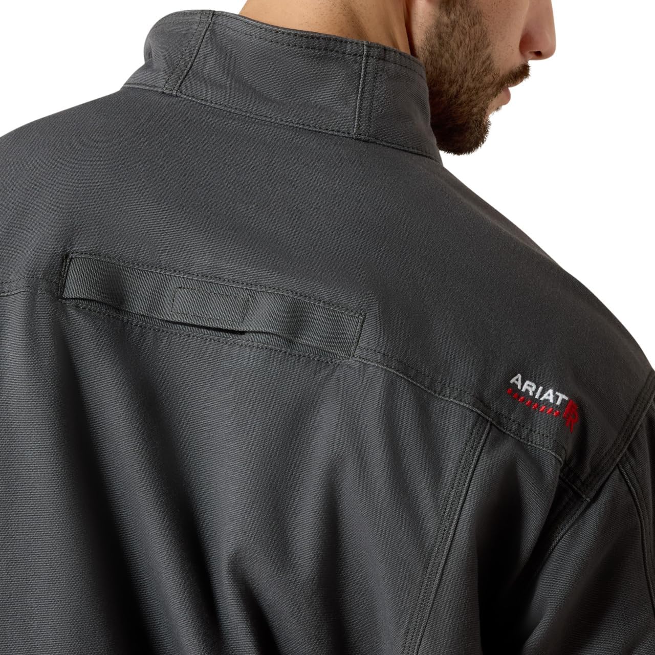 ARIAT mens Fr Duralight Stretch Canvas Field Jacket - Image 6