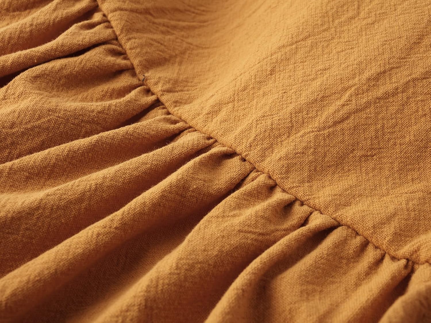 Dutebare Toddler Girls Dress Cotton Linen Ruffle Backless Sleeveless Kids Casual Party Dresses - Image 5