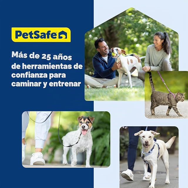 Foto 8 de 8 de PetSafe - Arnés para Perros 3 en 1, con cinturón para Coche, antitirones, cómodo, reflectores, Agarre…