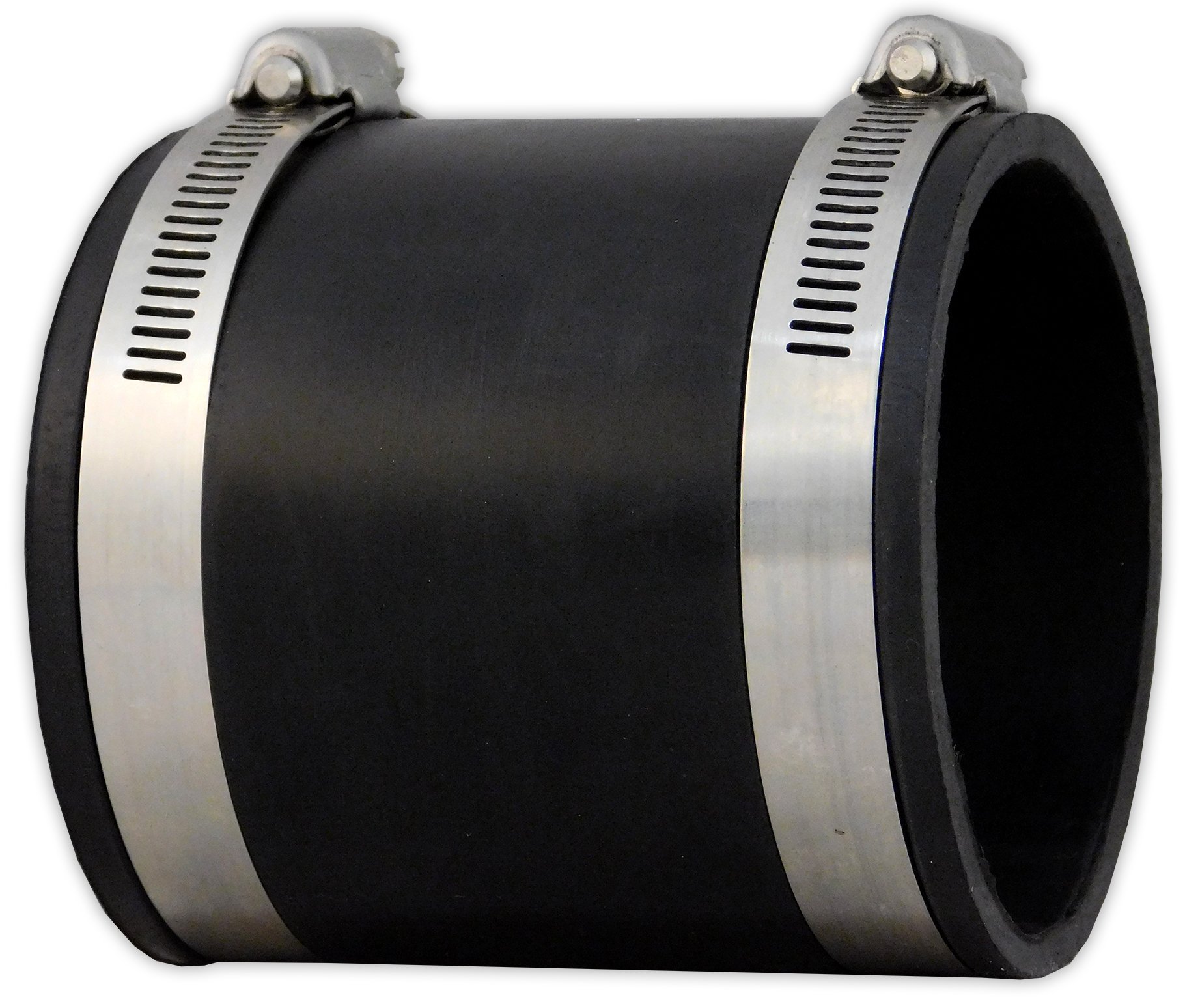 Aquacadabra Rubber 3" Coupling Pipe Adapter for Pond & Garden Use
