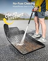 Vista 172 de 3W Alfombrillas de suelo aptas para Benz E-Class 2017-2023 TPE para todo tipo de clima, ajuste personalizado para E300, E320, E400, E350, E63, E550