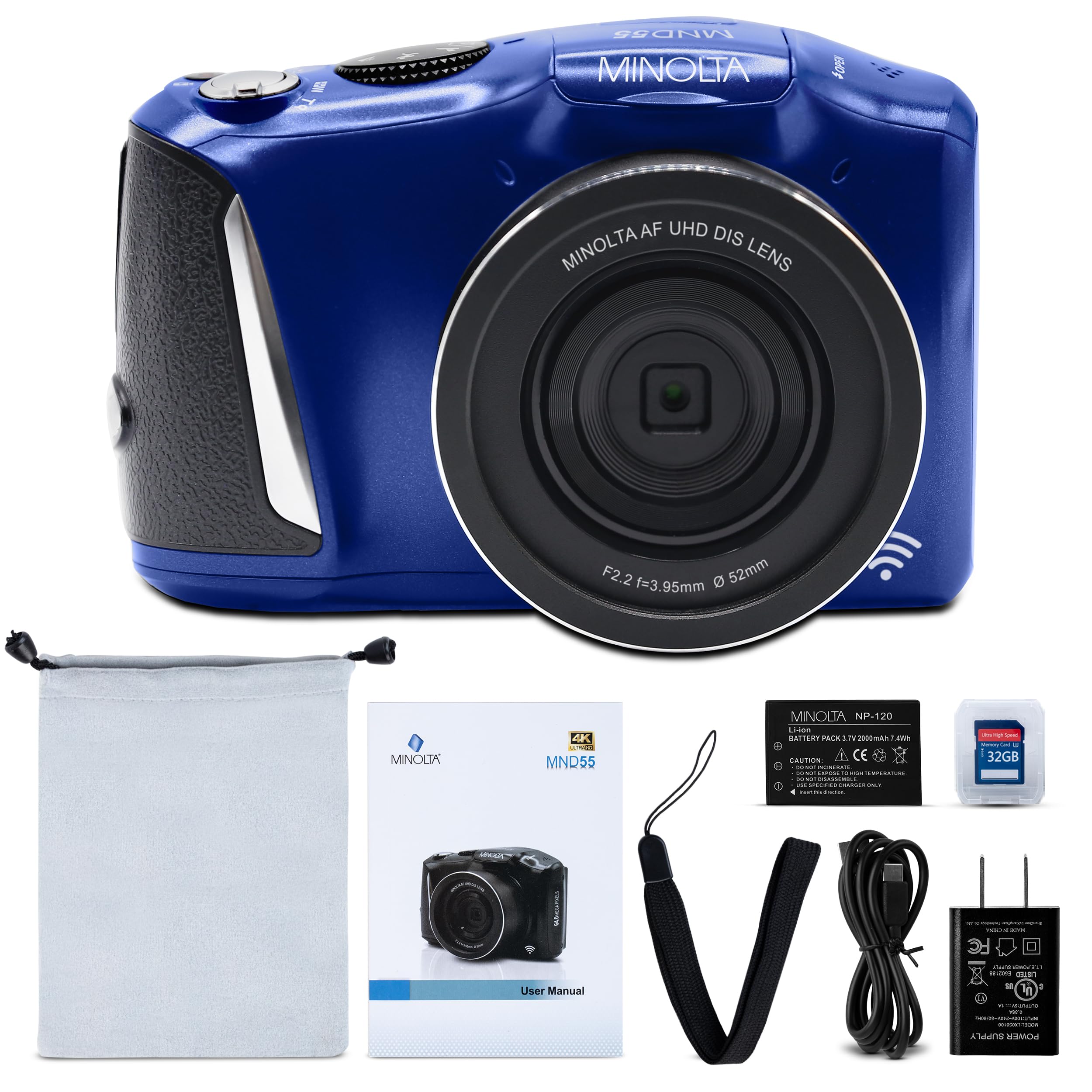 Amazon.com : Minolta 64MP Digital Camera – 4K Ultra HD Video at