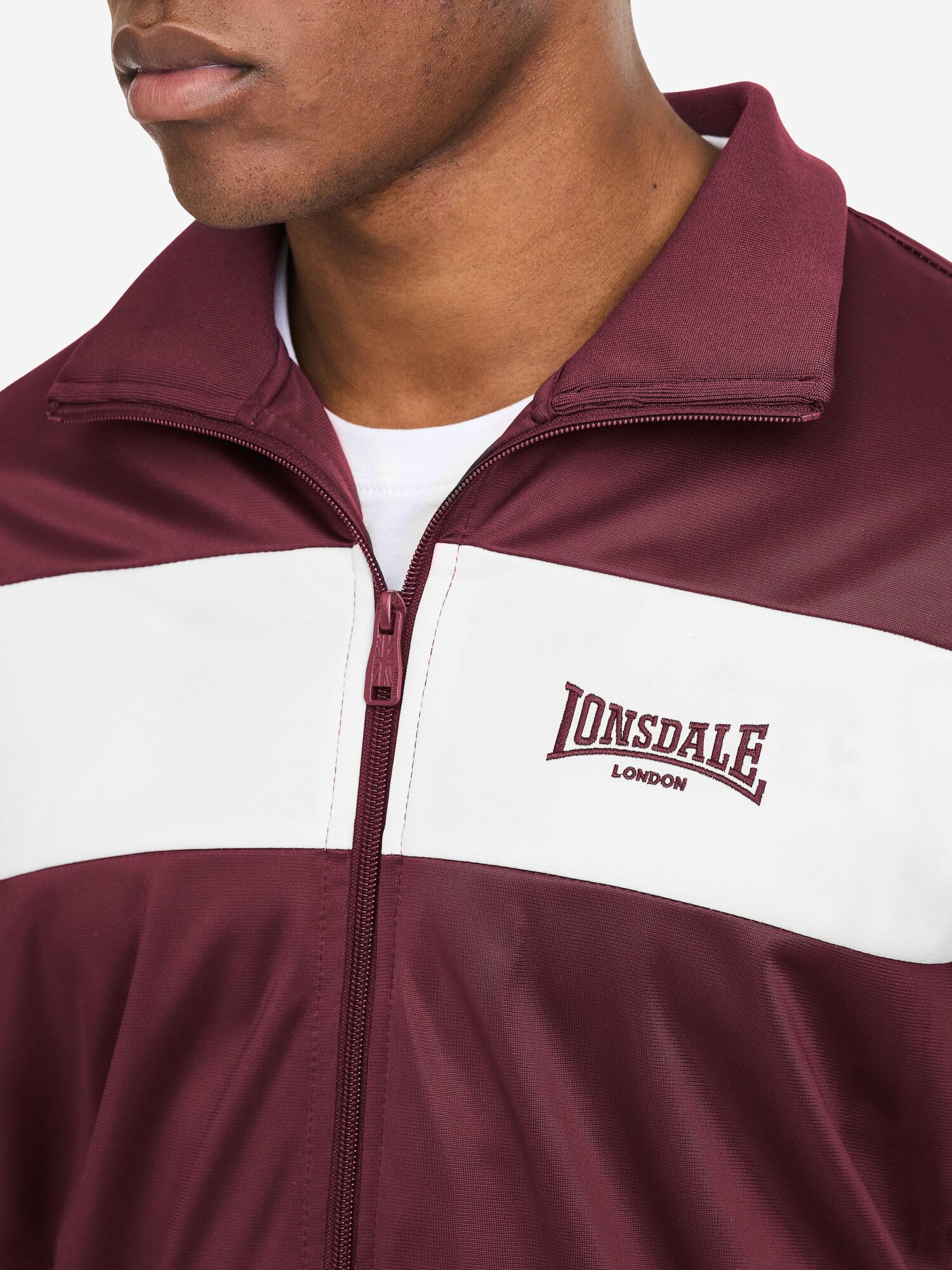 Lonsdale Herren Meols Trainingsjacke (1er Pack)