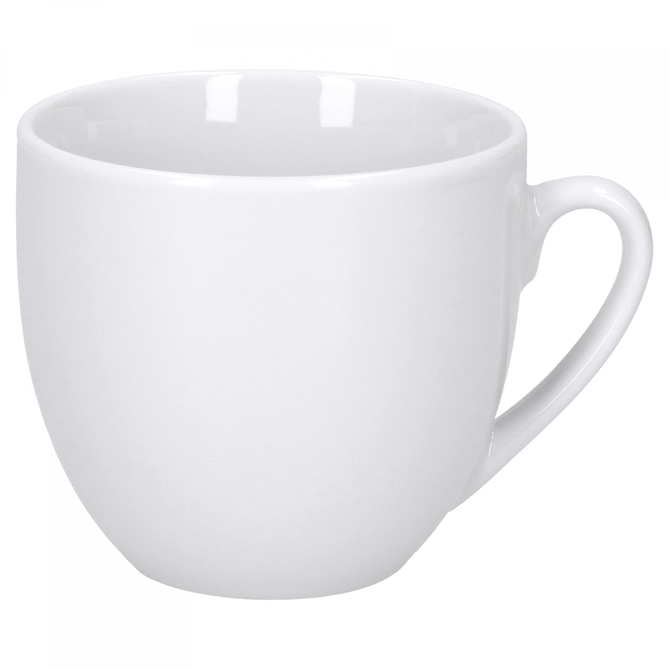 Van Well Geschirrset Kaffeeservice für 6 Personen Porzellan Spülmaschinenfest Mikrowellengeeignet