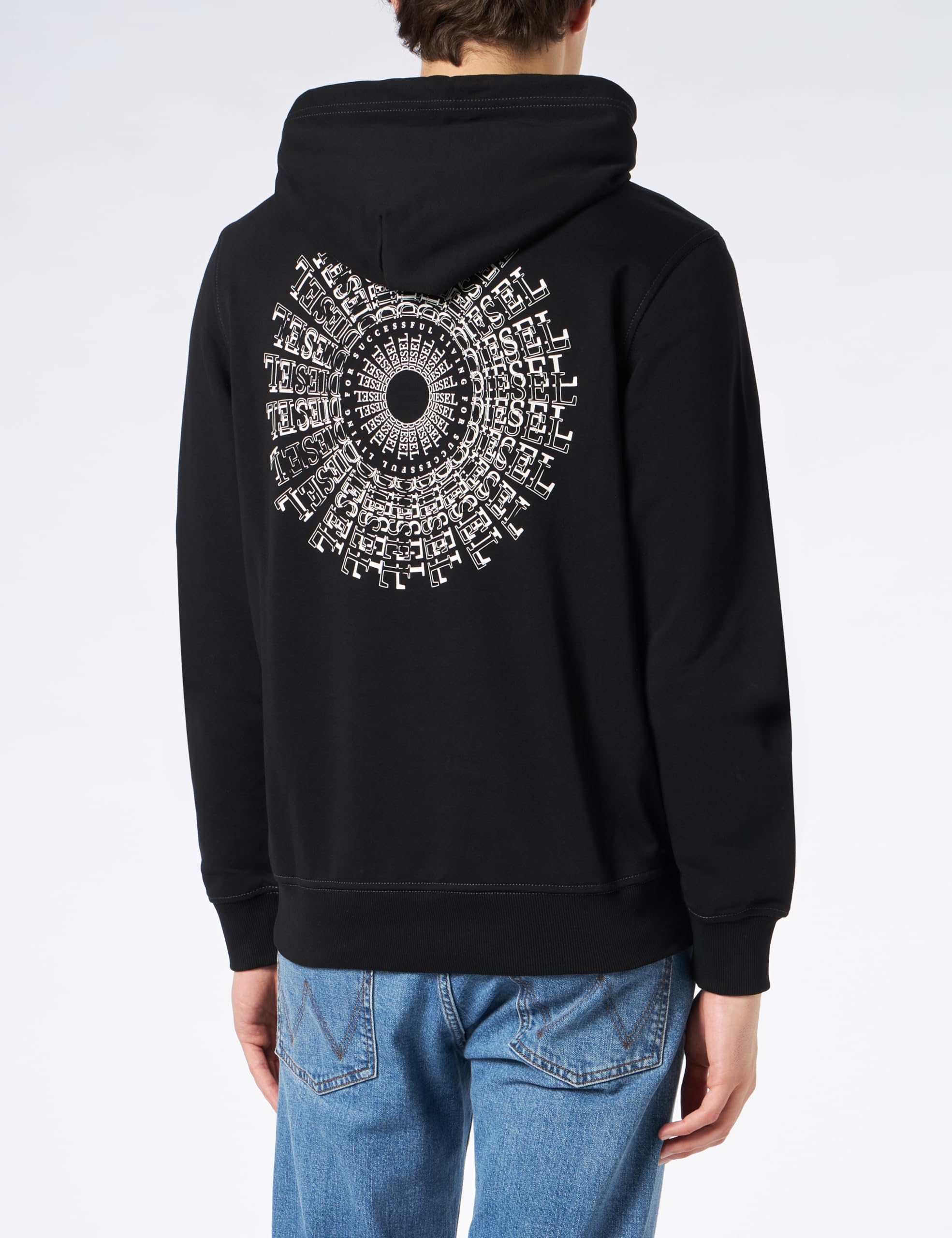 Diesel S-ginn-hood-k38 Felpa Sudadera Hombre