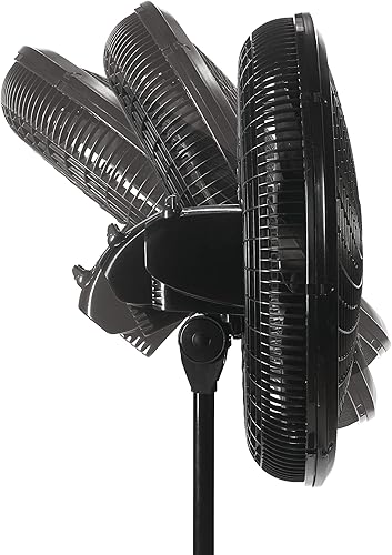 Miniatura 8 de Pedestal Ventilador, ajustable, Negro, 18-pulgadas Lasko Productos 1827 , Plástico, Negro, 18 pulgadas