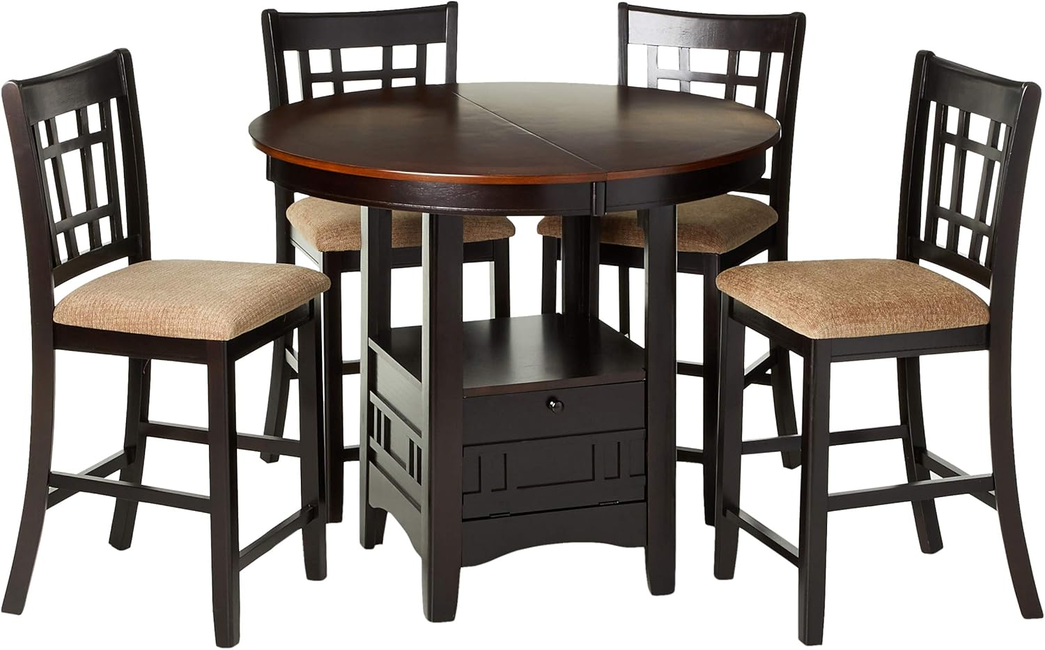 Coaster Furniture Lavon 5Piece Storage Counter Table