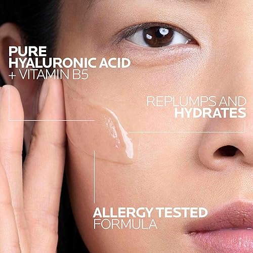 Miniatura 3 de La Roche-Posay Hyalu B5 Pure Hyaluronic Acid Serum for Face, Vitamin B5 + Hyaluronic Acid + Madecassoside, Hydrating Serum Visibly Plumps Skin,