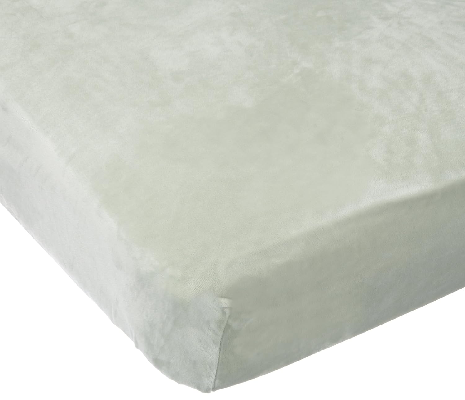 Carters Easy Fit Velour Crib Fitted Sheet, Sage