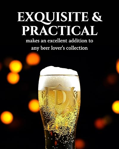 Miniatura 36 de Vaso de cerveza personalizado, regalos de alcohol personalizados para los amantes de la cerveza, cumpleaños único, regalos de Navidad para papá