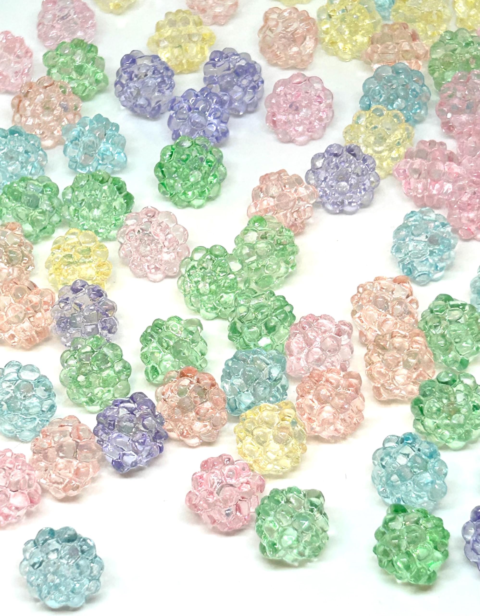 Amazon.com: 20pcs Pastel Japanese Konpeito Sugar Beads