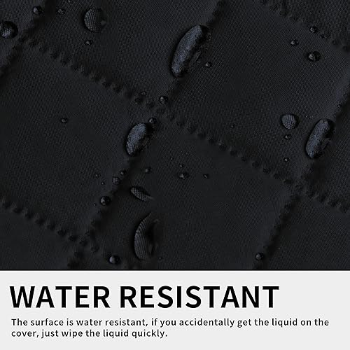 Miniatura 5 de Funda de sofá súper antideslizante para sofá de 2 cojines, resistente al agua, acolchada, protector de muebles para perros, mascotas y niños (sofá