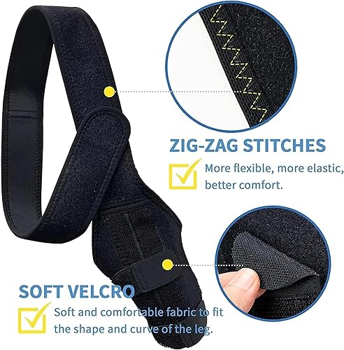 Miniatura 3 de HVSun Rodillera para perro para pierna trasera y trasera, soporte para perro ACL CCL Lesión del ligamento cruzado dolor articular y dolor muscular