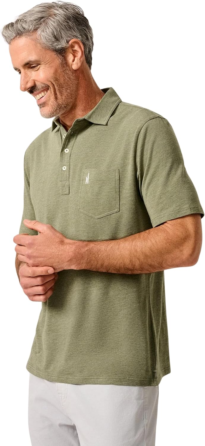 johnnie-O Original 4-Button Polo - Heathered 2.0