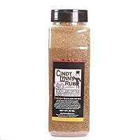 Vista 14 de Cindy Lynn's Oink Rub and Seasoning, 5.8 onzas (paquete de 1), sabroso frote seco para colillas de cerdo, costillas, pollo y pato, carnes a