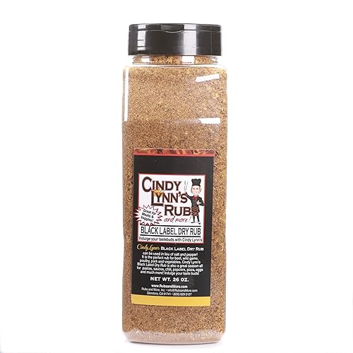 Miniatura 14 de Cindy Lynn's Oink Rub and Seasoning, 5.8 onzas (paquete de 1), sabroso frote seco para colillas de cerdo, costillas, pollo y pato, carnes a
