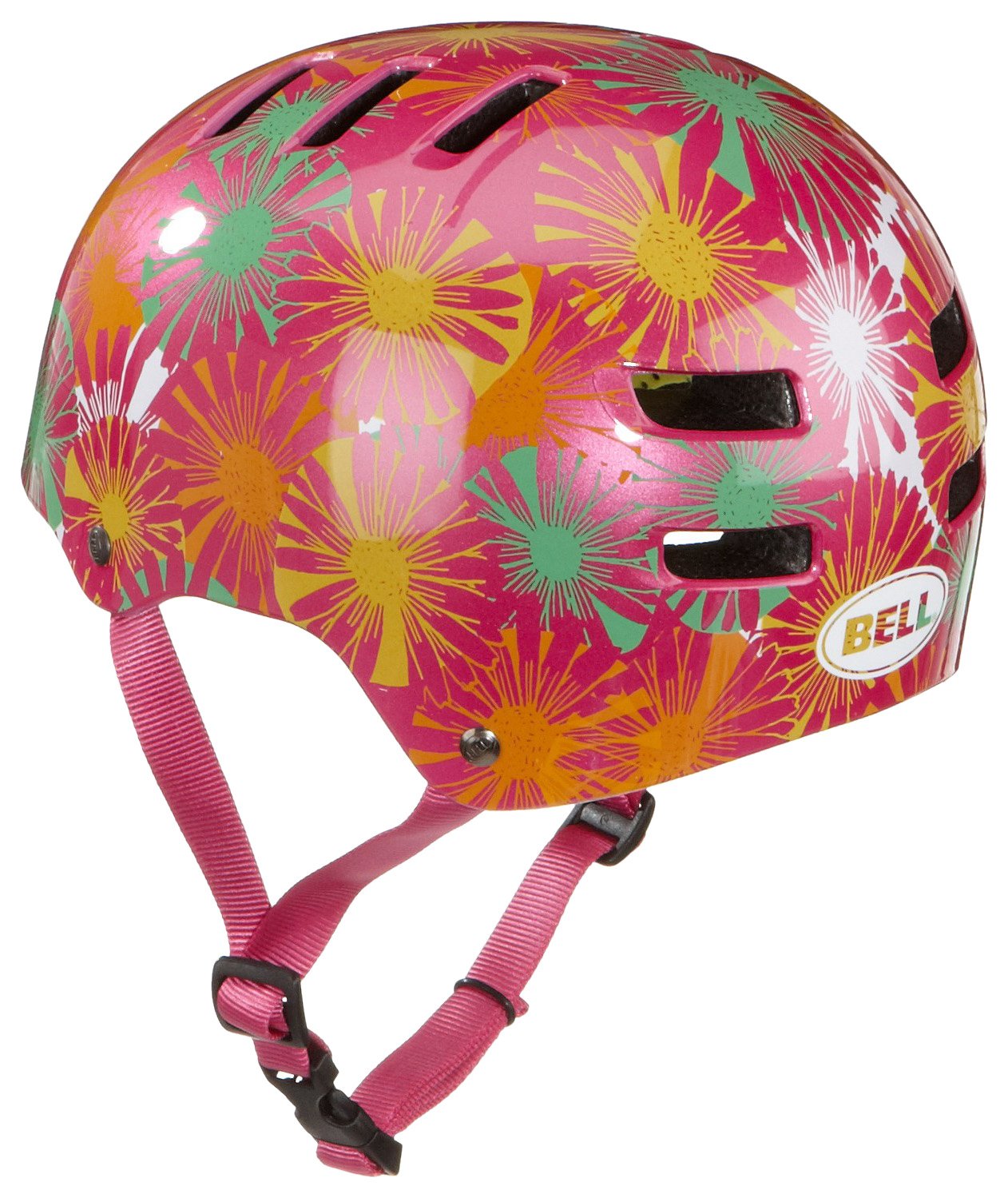 Bell BS Fraction 2024348 Children's Bicycle Helmet Pink Flowers (XS): Buy Online at Best Price in UAE