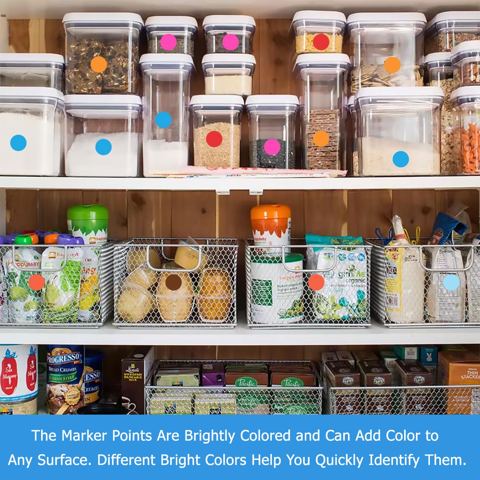 864 Bollini Adesivi Rotondi 20mm - 16 Colori, Per Artigianato, Etichettatura, DIY - Foto 7