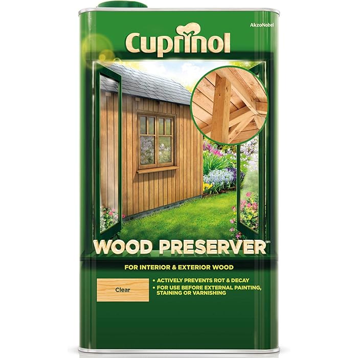 Buy Cuprinol 5L Wood Preserver Clear New 2018 Cuprinol Ducksback Shed