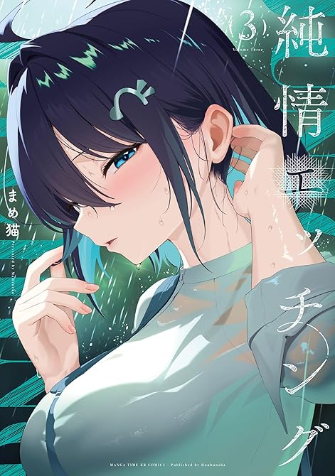 『純情エッチング　３巻』の表紙イラスト 電子書籍 漫画