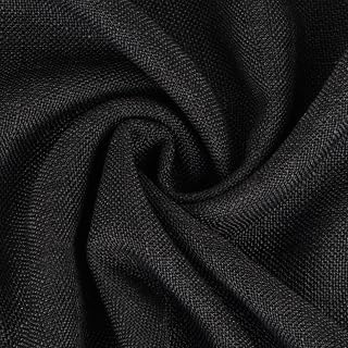 Doogesound Full Black High End Speaker Grill Cloth 1.5m x 1m Acoustic Mesh Fabric for Speaker & Woofers