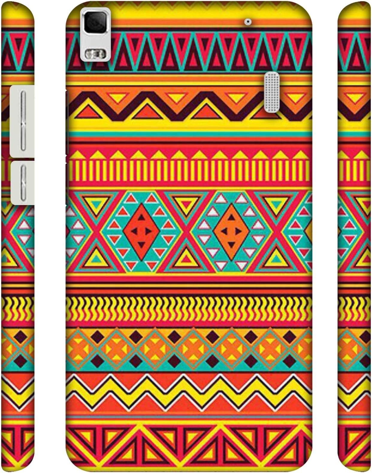 Amazon Brand - SolimoBasic Case for Lenovo K3 Note (Plastic_Multicolor)