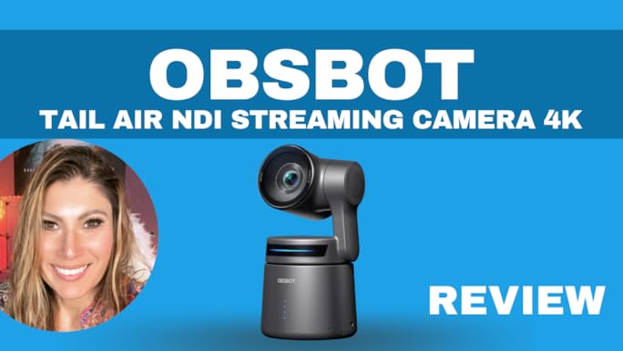 Webカメラ OBSBOT TAIL AIR OBSBOT Tail Air - AI-Powered 4K PTZ Streaming Camera