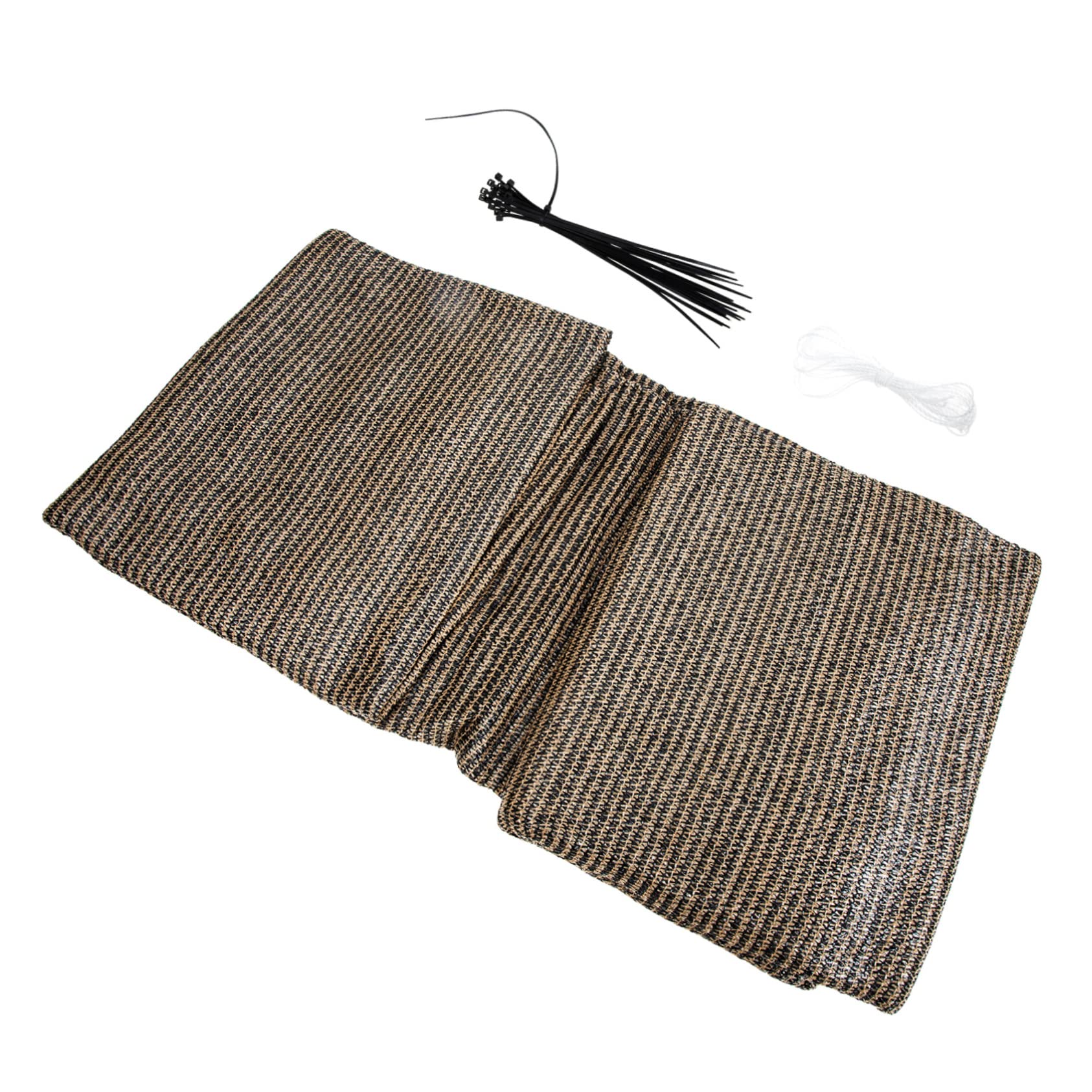Filet ombrage anti-UV occultant et résistant pour pergola et cour