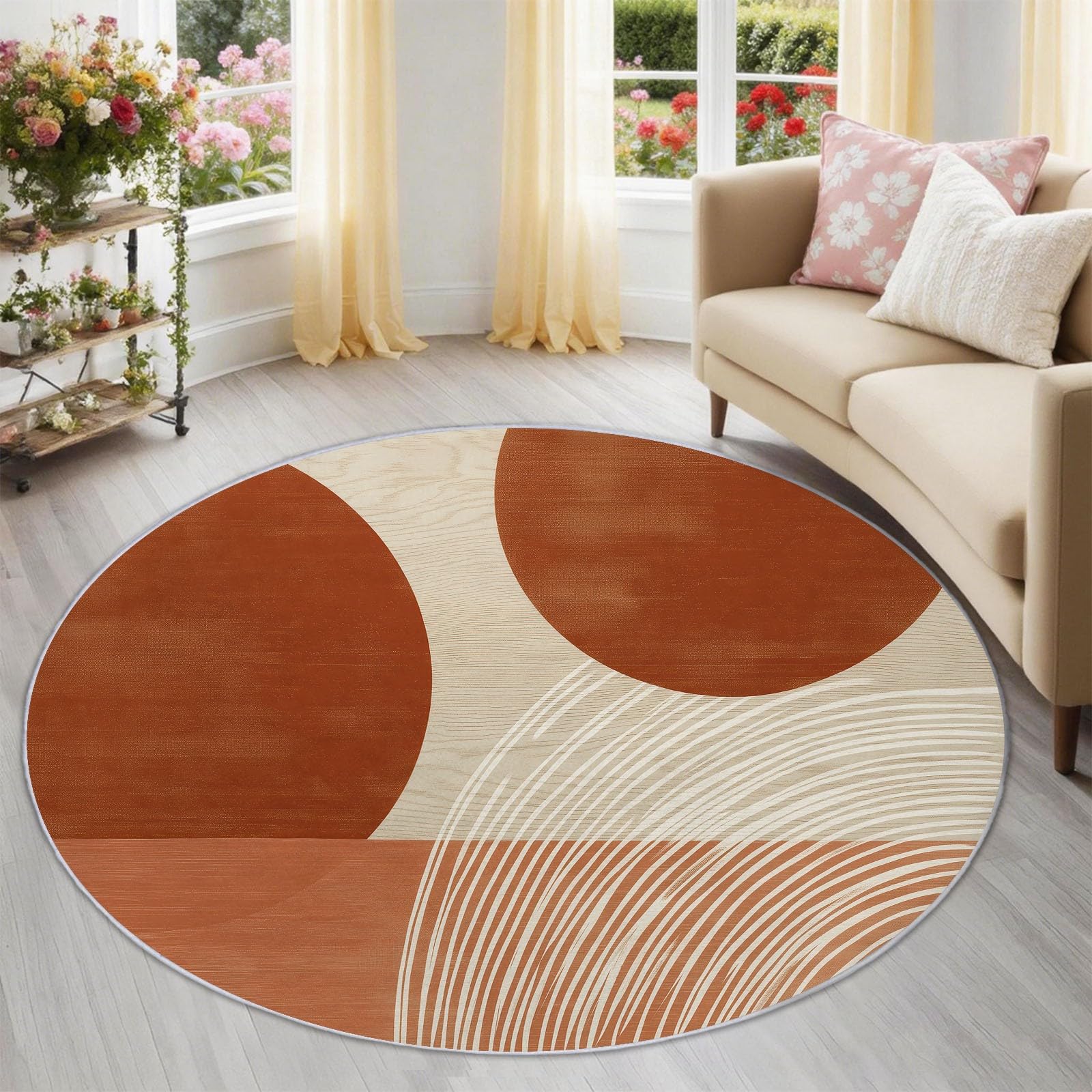 Tapis flanelle salon et chambre pour créer un coin lecture cosy