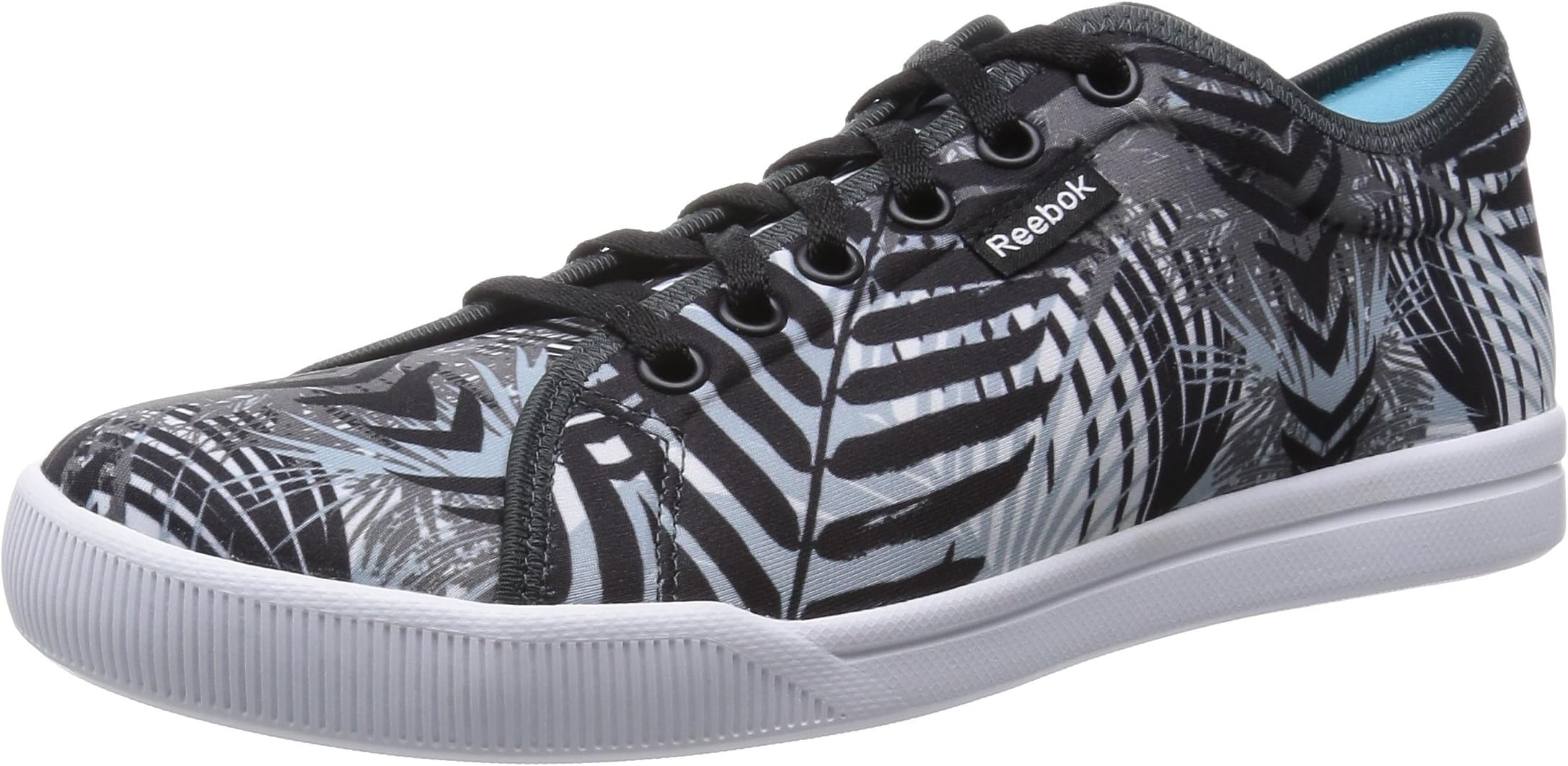 Reebok Classics Women's Skyscape Runaround 2.0 Black,White and Botanical Walking Shoes - 6 UK