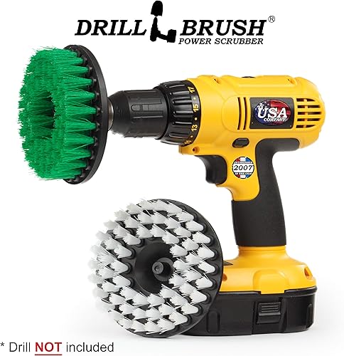 Miniatura 31 de Accesorios de cocina - Limpieza de ollas - Suministros de limpieza - Cepillo de taladro - Juego de cepillos de cocina y baño - Cepillo giratorio