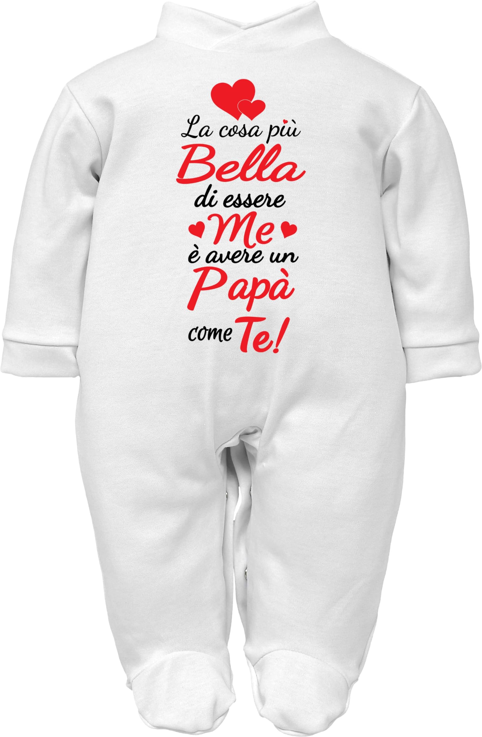 body tutine neonato neonata per bimbi belli come mamma e Papà in manica lunga e corta
