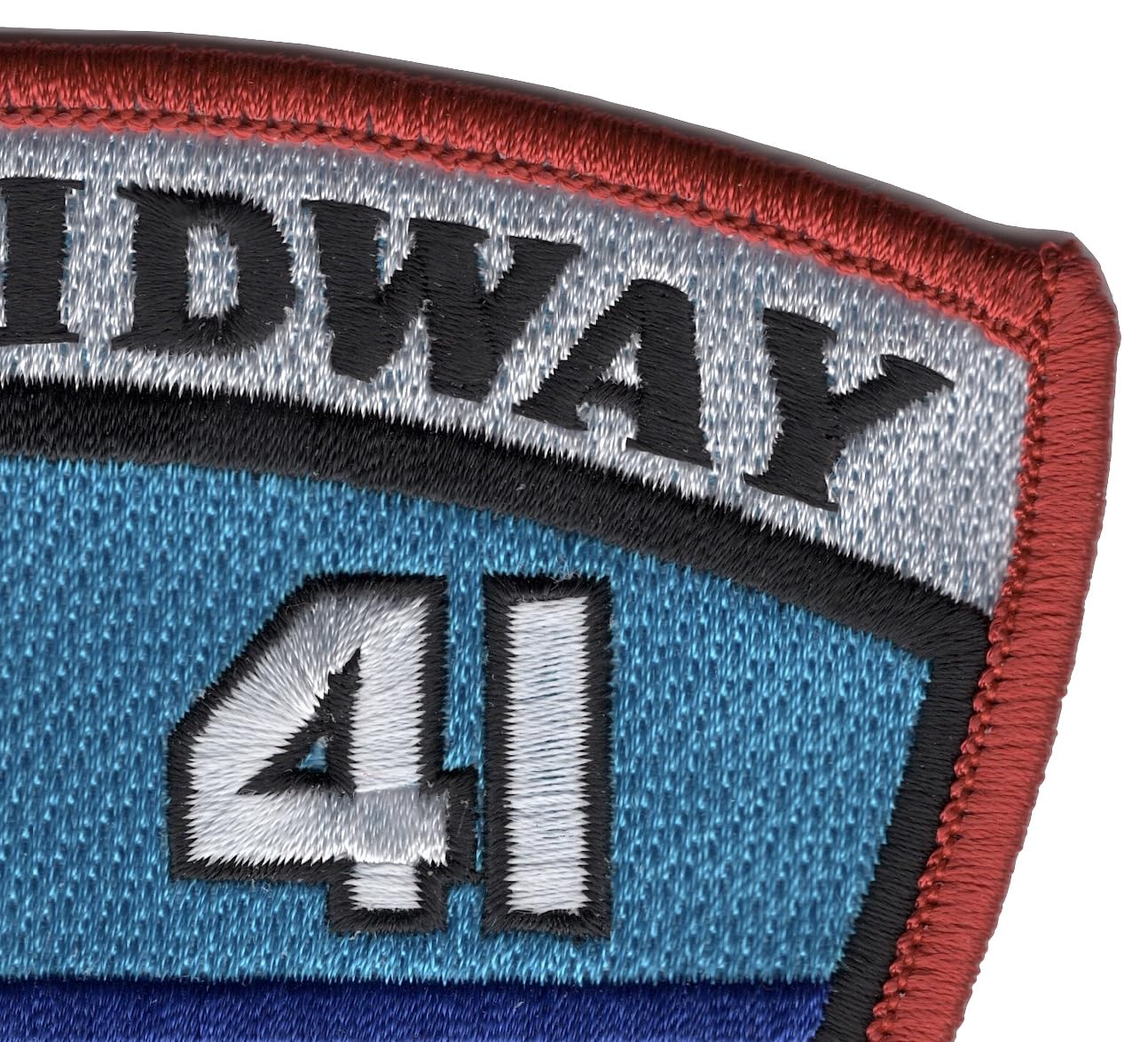 米海軍　CV-41 TOP TENパッチ Amazon.com: CV-41 USS Midway Patch : Clothing, Shoes & Jewelry