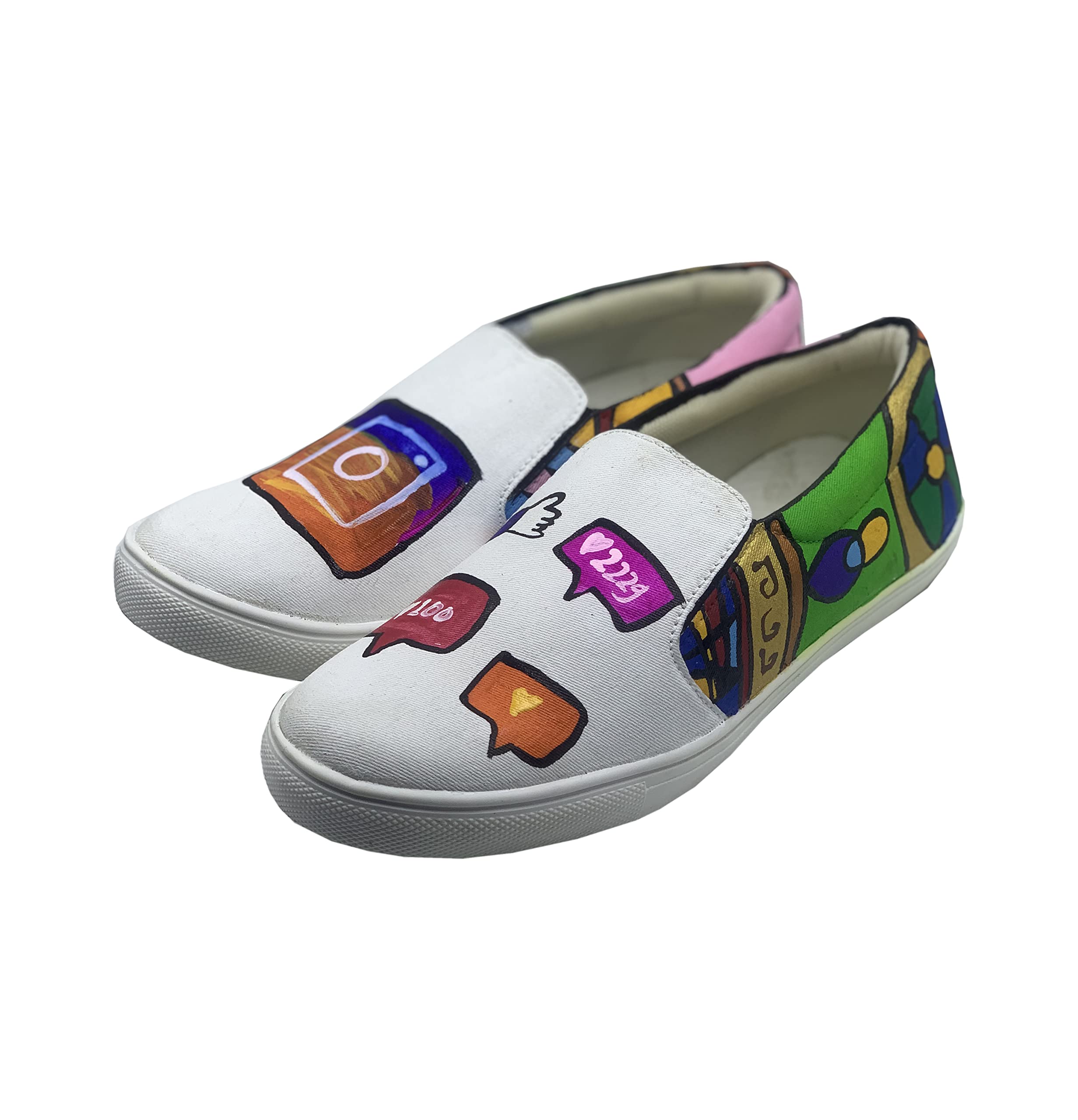 FEET ME UP Men's Instalover Shoe | Multicolor | Pack of 1 | Instalover IL09-M-P