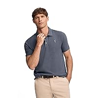 Polo Club Polo Manica Corta Uomo Denim Blu Regular Fit Maglietta 100% Cotone