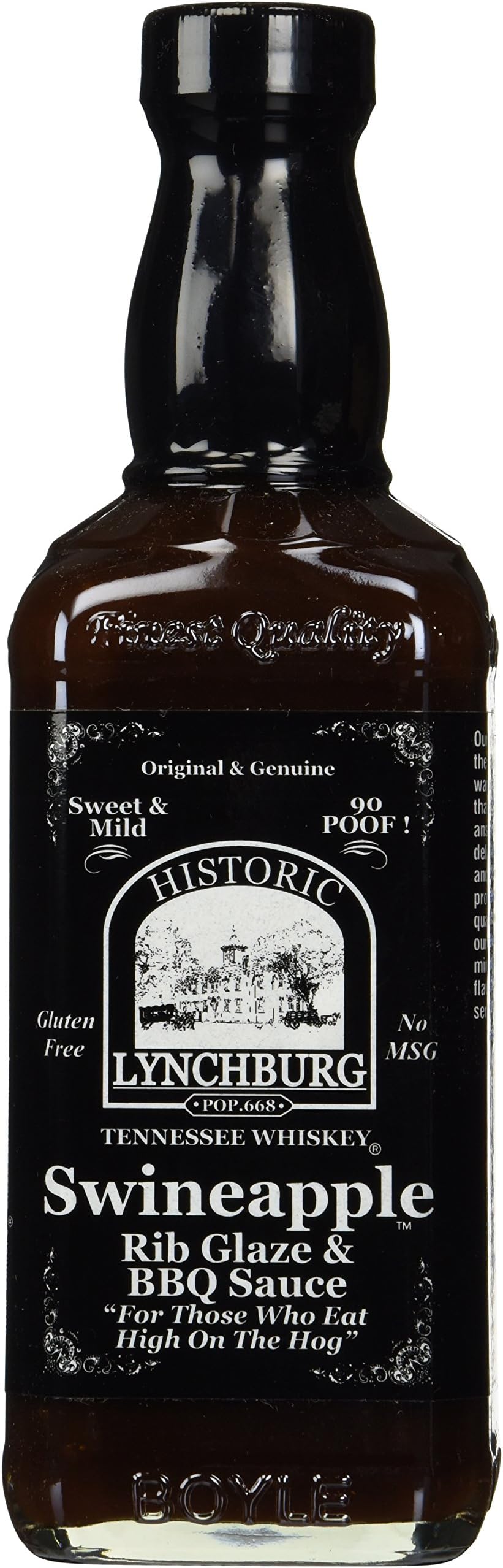 Historic Lynchburg Tennessee Whiskey Swineapple Rib Glaze & Dippin' Sauce