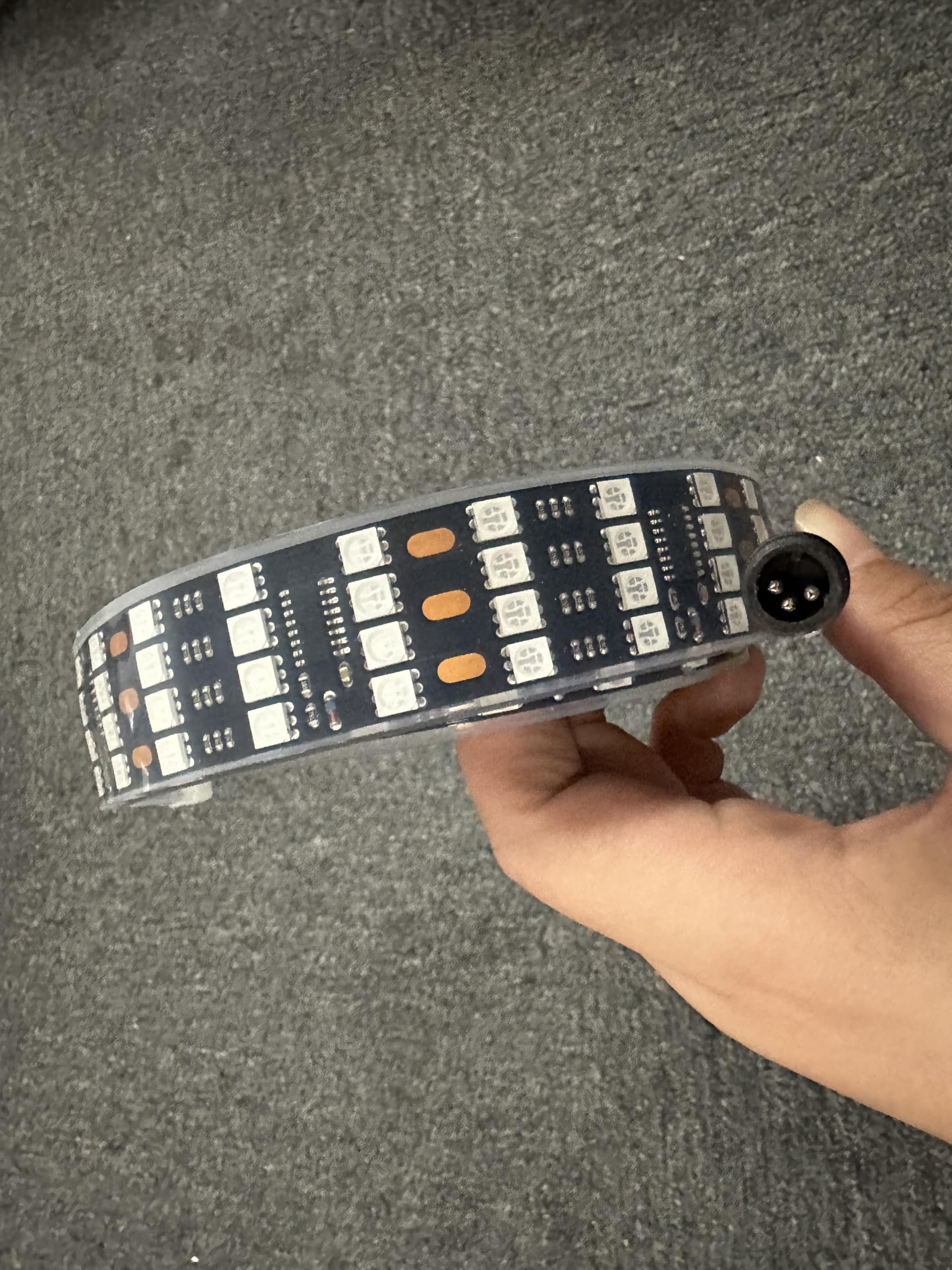 Sando Tech 1PC 6.5Ft Quad Row Dream Chasing Flow Led Strip Light