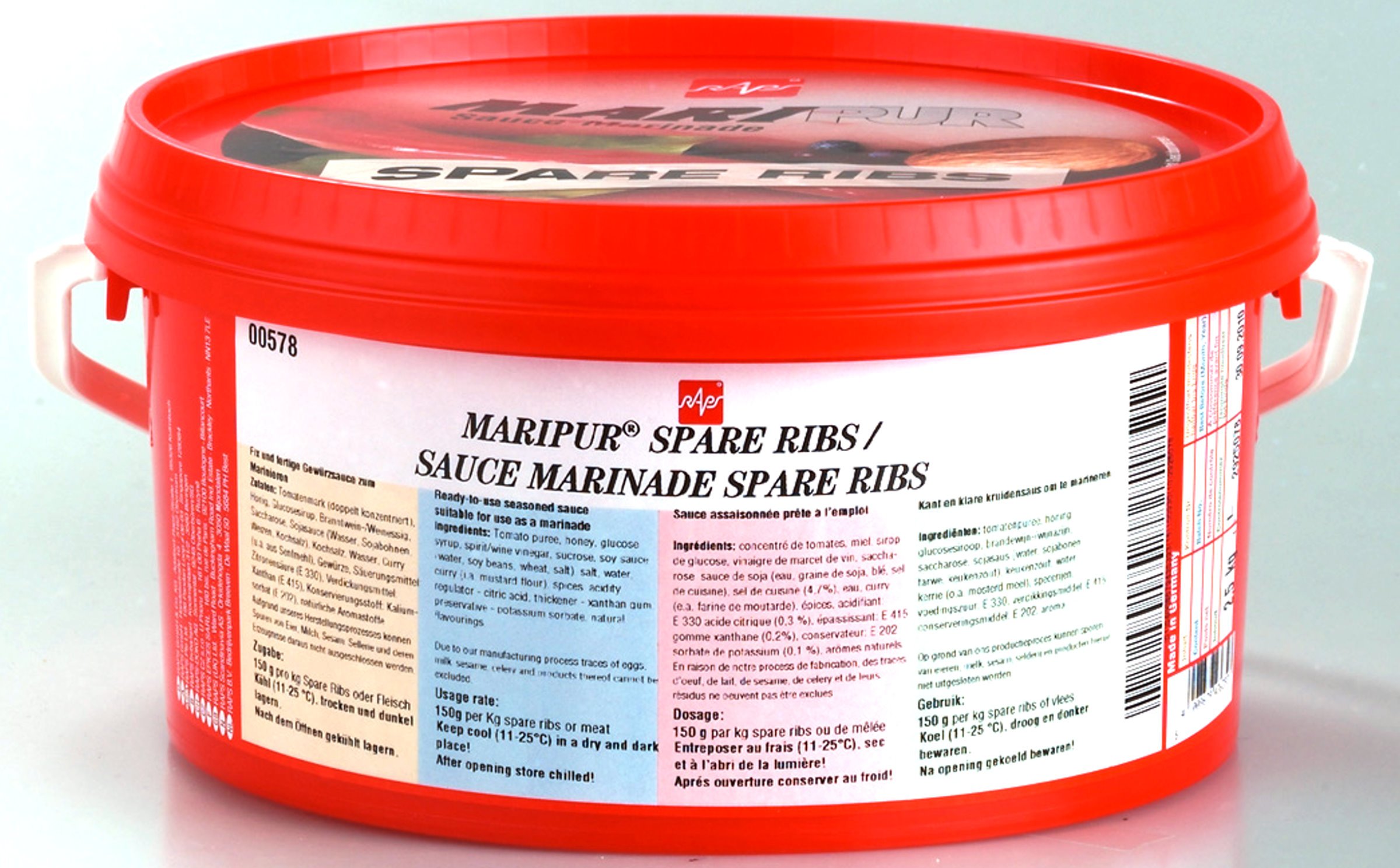 1a RAPS Gewürze - MARIPUR SPARE RIBS --- Eimer 2,5kg --- 1000578-007
