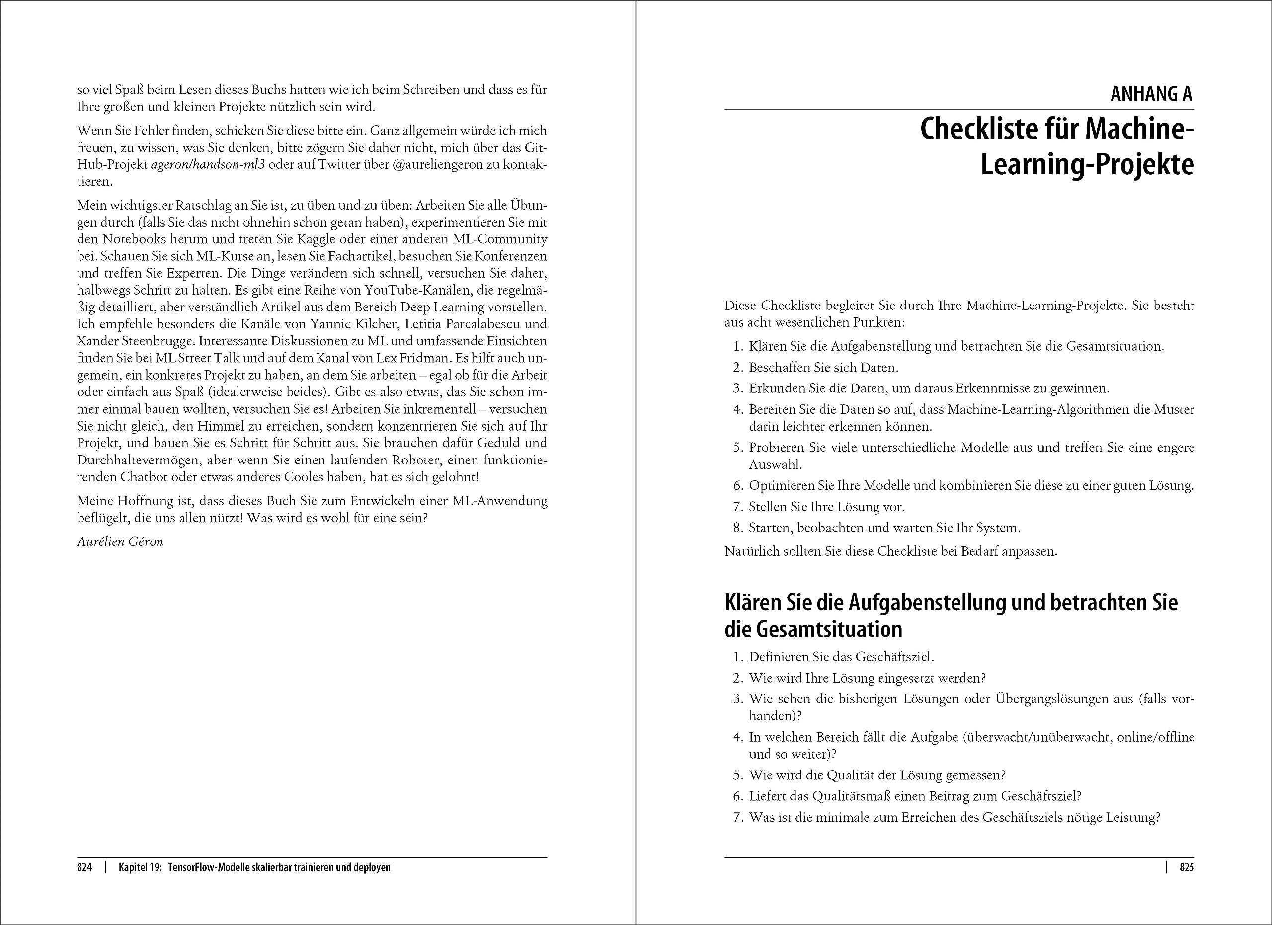 Praxiseinstieg Machine Learning mit Scikit-Learn, Keras und TensorFlow: Konzepte, Tools und Techniken für intelligente Systeme (Animals)