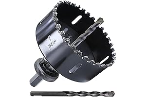 4 Inch Carbide Grit Hole Saw Bit for Quick & Precise Cuts