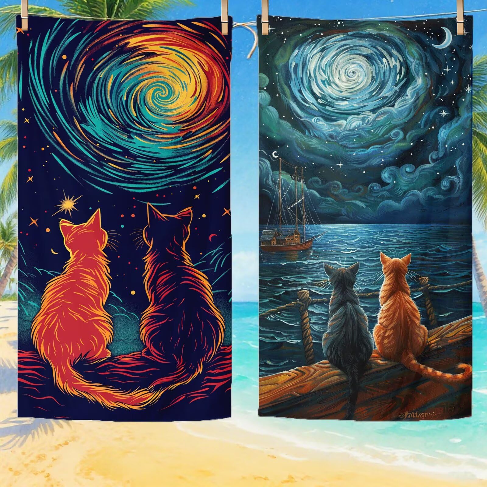 Serviette de plage anti-sable et compacte pour vos voyages