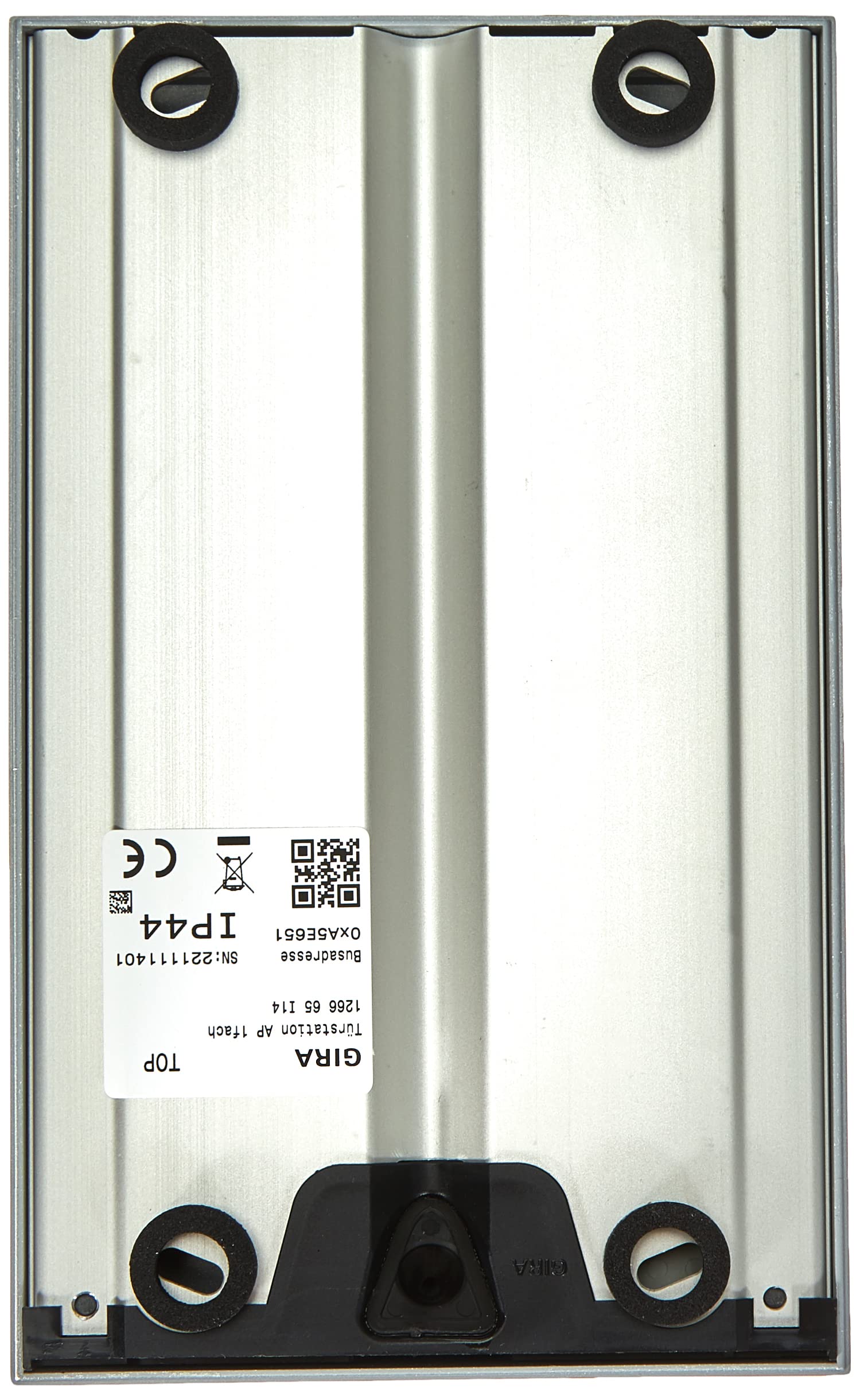 Gira 126665 Türstation AP 1-fach Farbe Alu