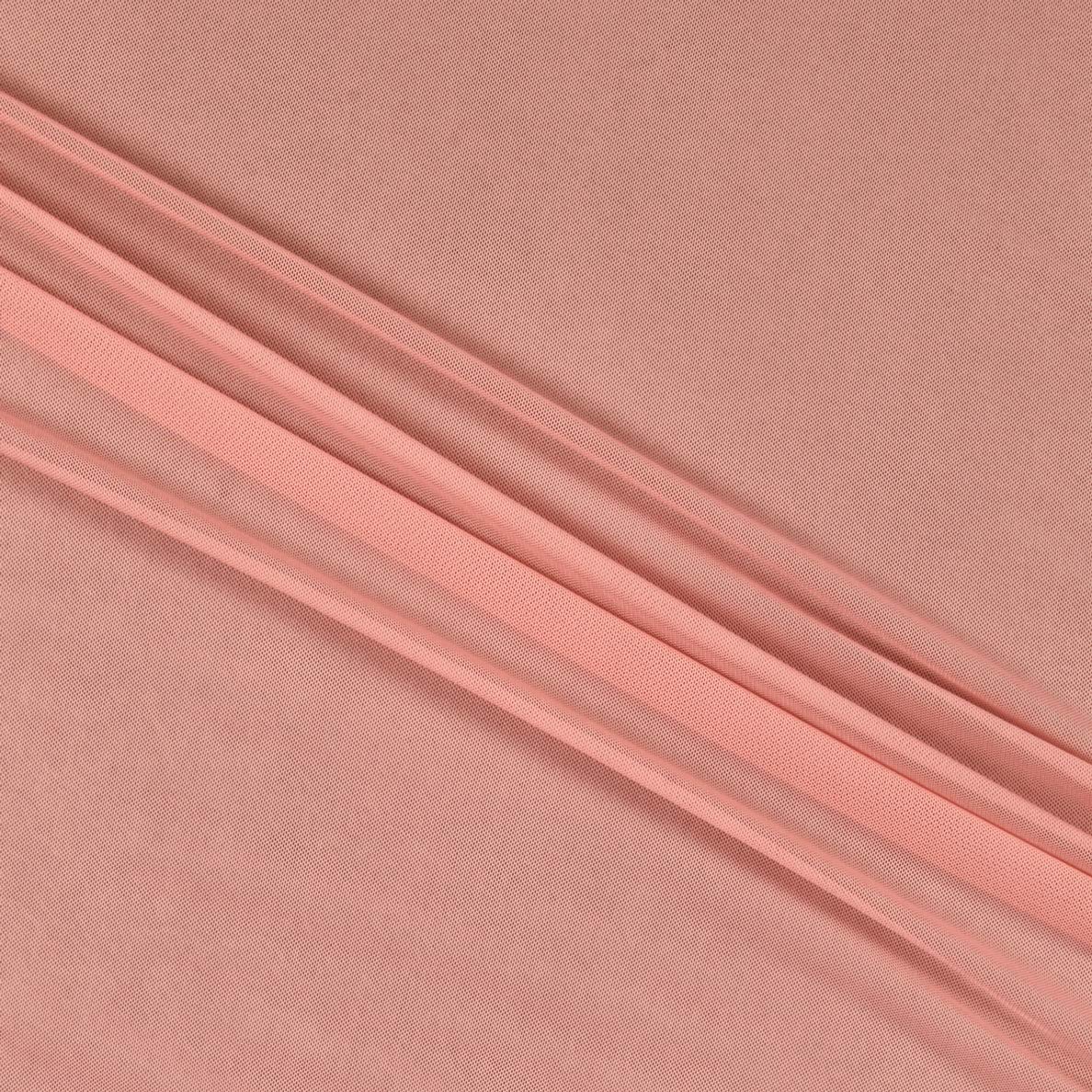 Power Stretch Mesh Fabric Dusty Rose, Fabric by the Yard