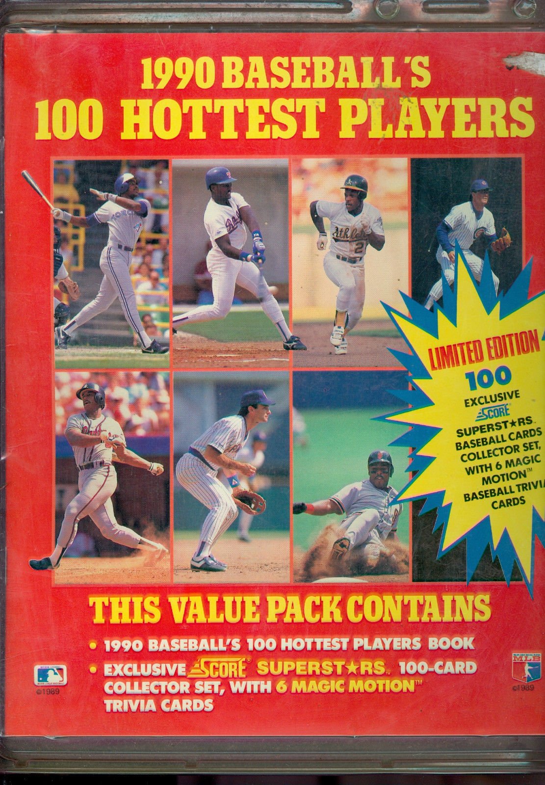 Amazon.com: 1990 Score Baseball Baseball's 100 Hottest Players