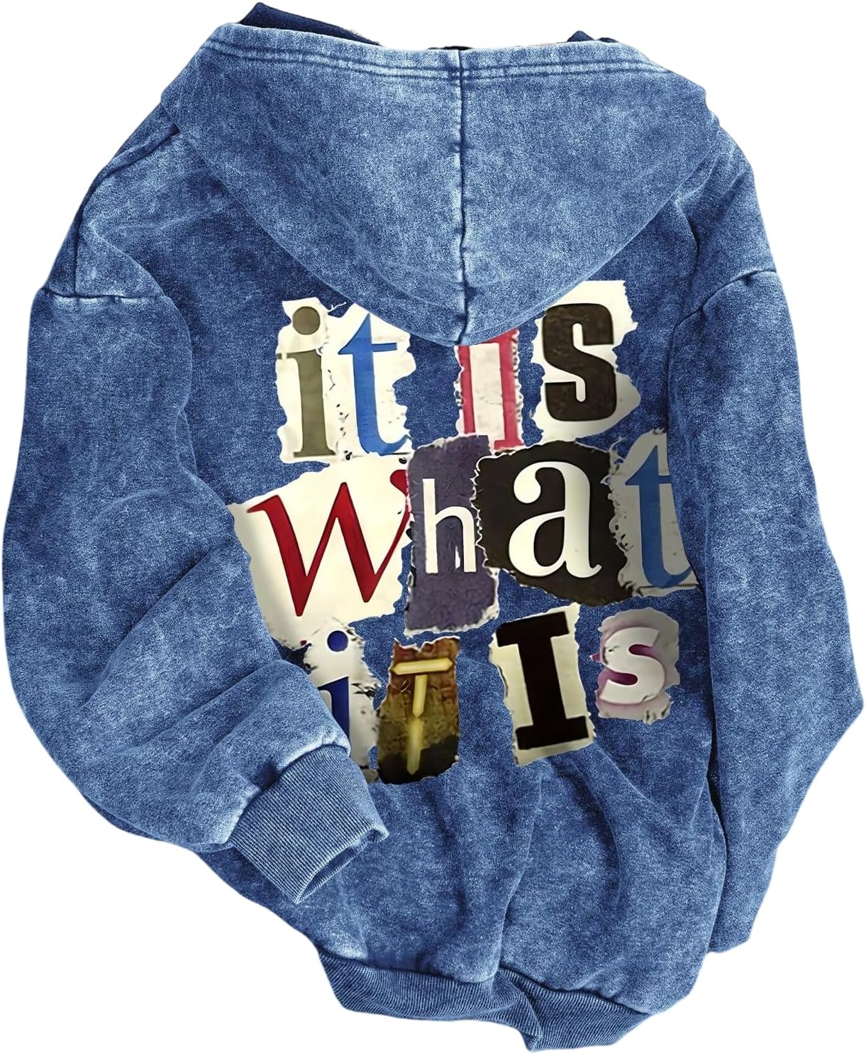 SOLY HUX Men's Zip Up Graphic Hoodies Sweatshirts Hooded Jackets Hip Hop Concert Tops Streetwear
