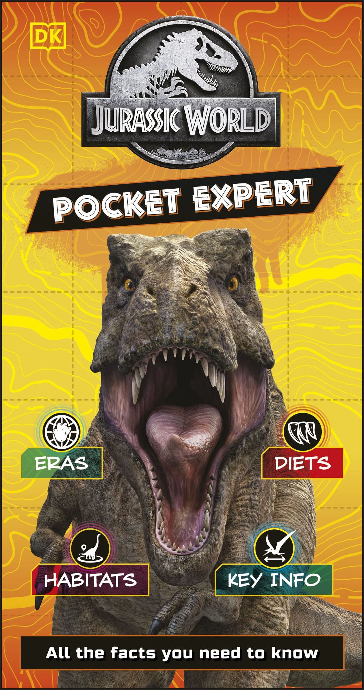 Jurassic World Pocket Expert: All the Facts You Need to Know Paperback – 1 Sept. 2022