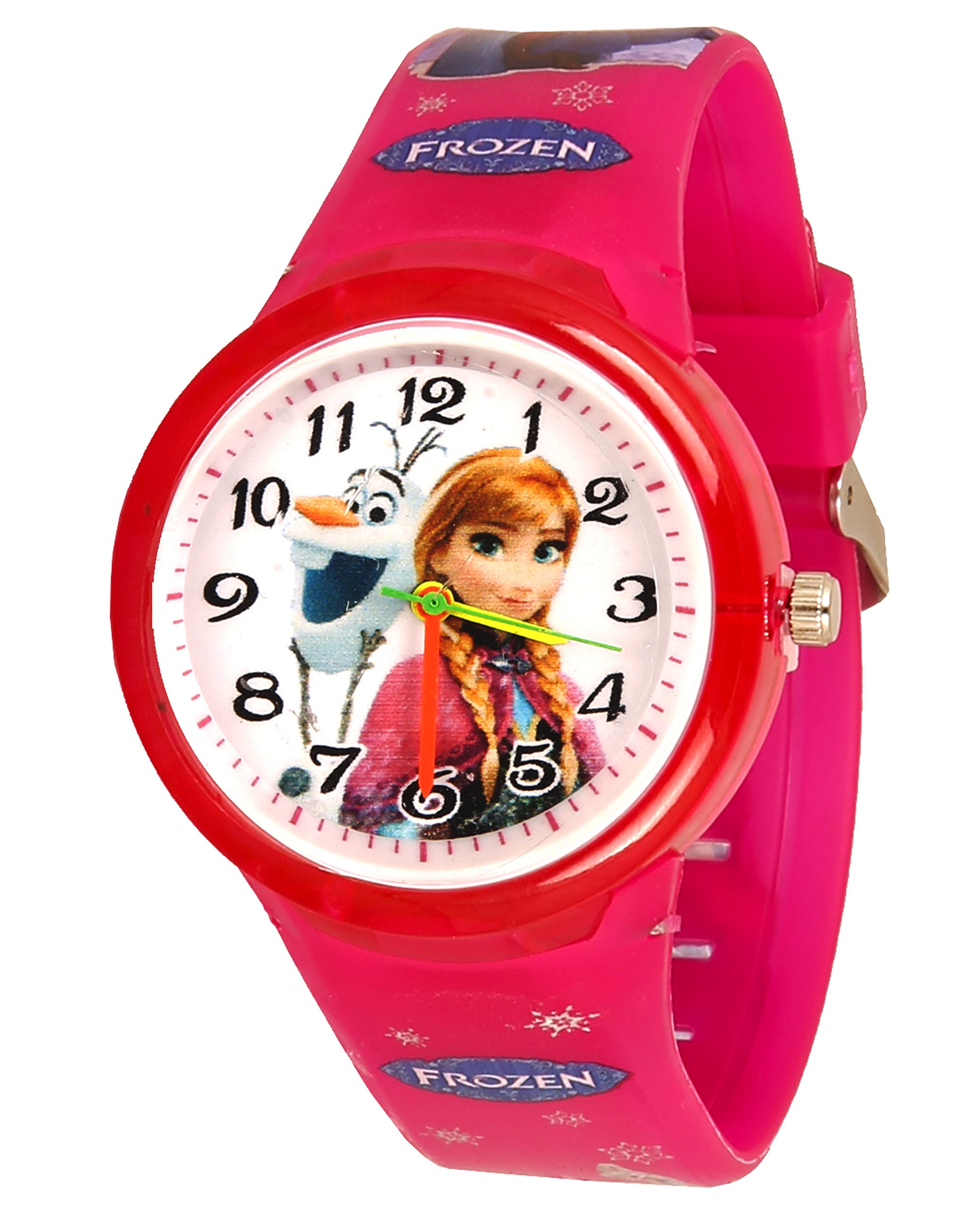Time Up Analog Dial Frozen Princess Hot Pink Watch for Kids-HP-FROZEN-04 (B084F5W11Z) Amazon Price History, Amazon Price Tracker