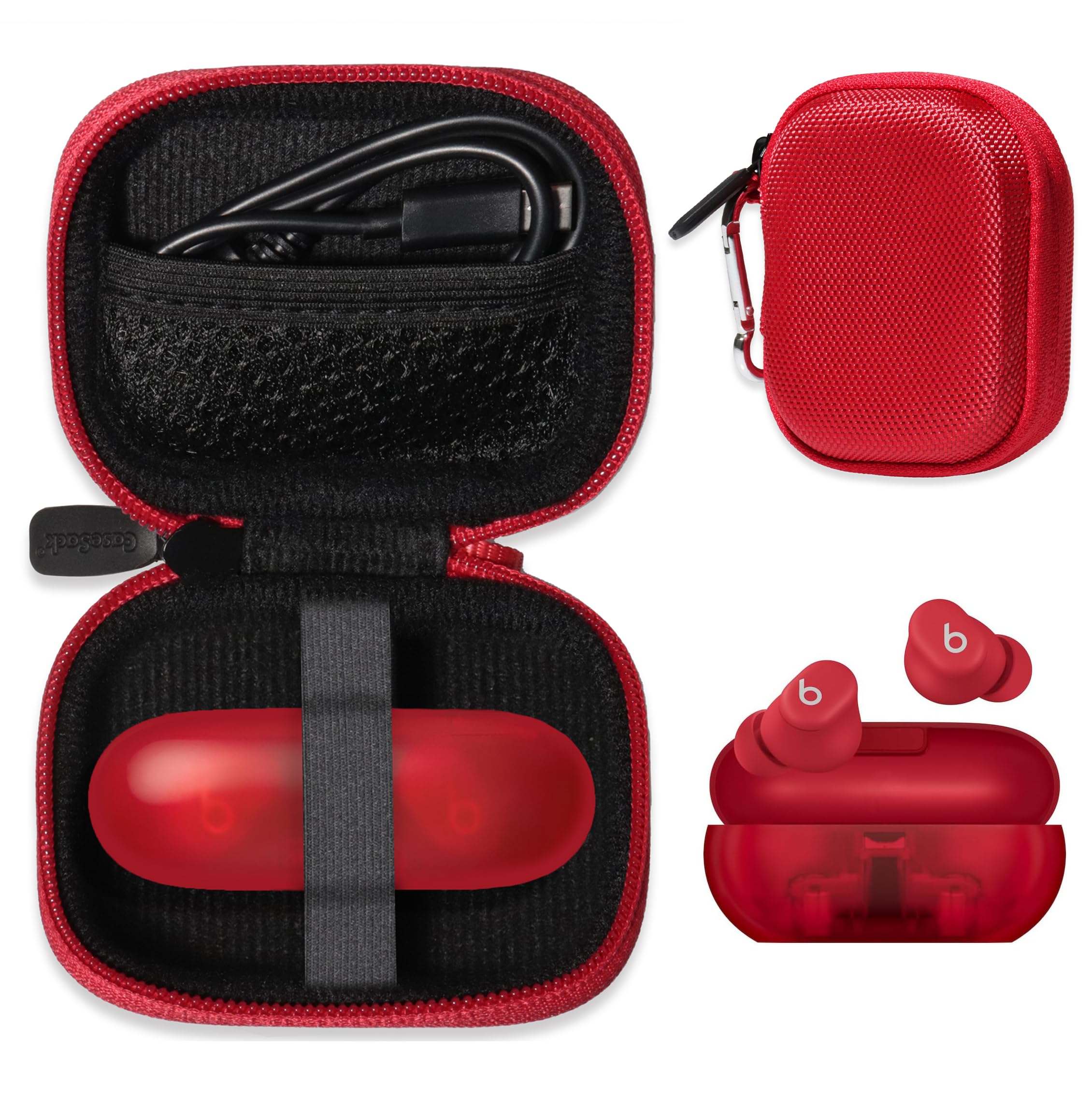 Amazon.com: CaseSack Case for Beats Solo Buds - Wireless Bluetooth Amazon.com: CaseSack Case for Beats Solo Buds - Wireless Bluetooth