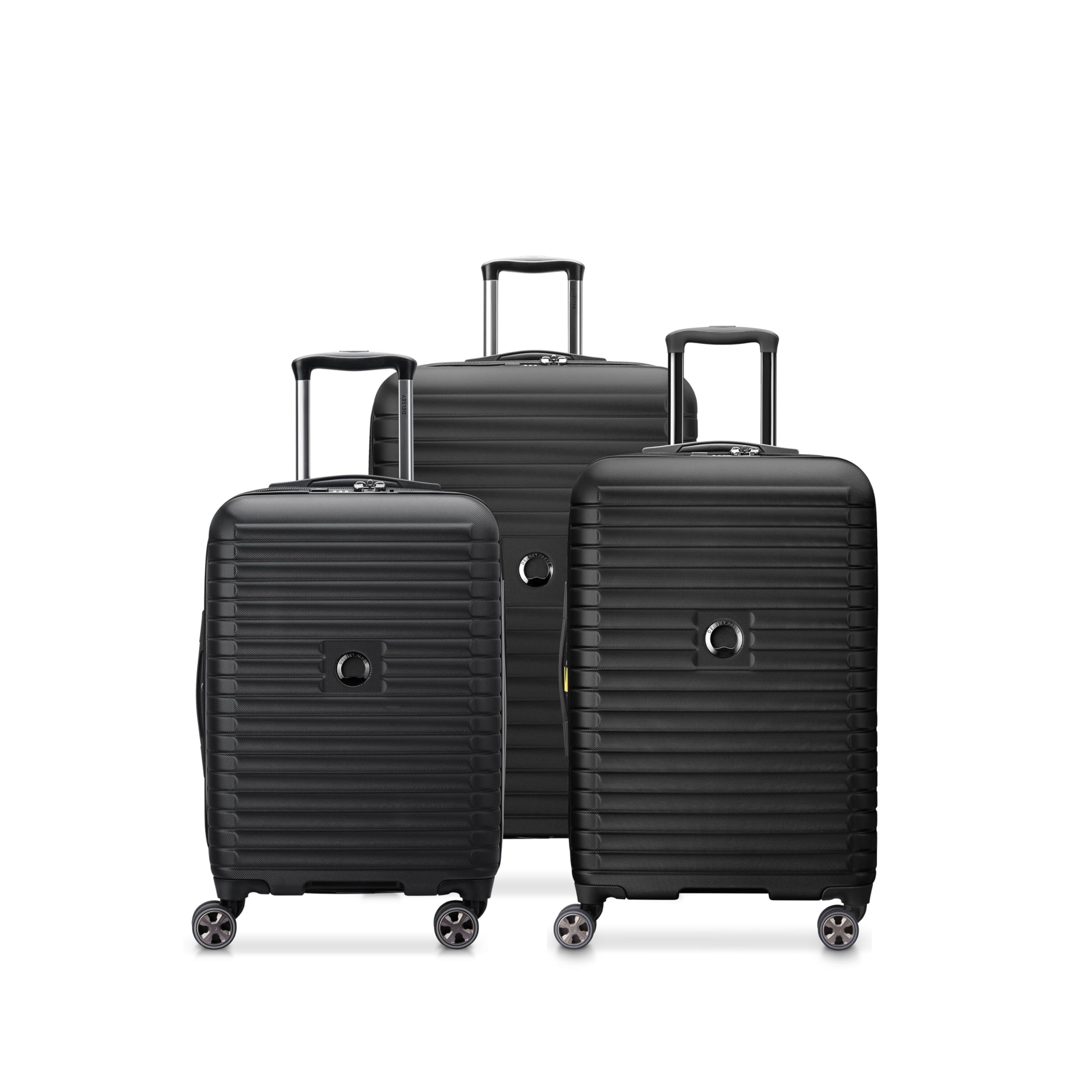 Cruise 3.0, 3-Piece Set (20/24/28 Inch) Luggage, Black