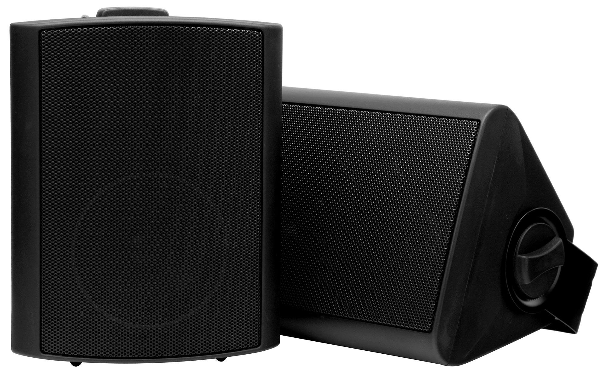 Pronomic USP-660 BK HiFi Wandlautsprecher Paar 2-Wege Lautsprecher 240W schwarz